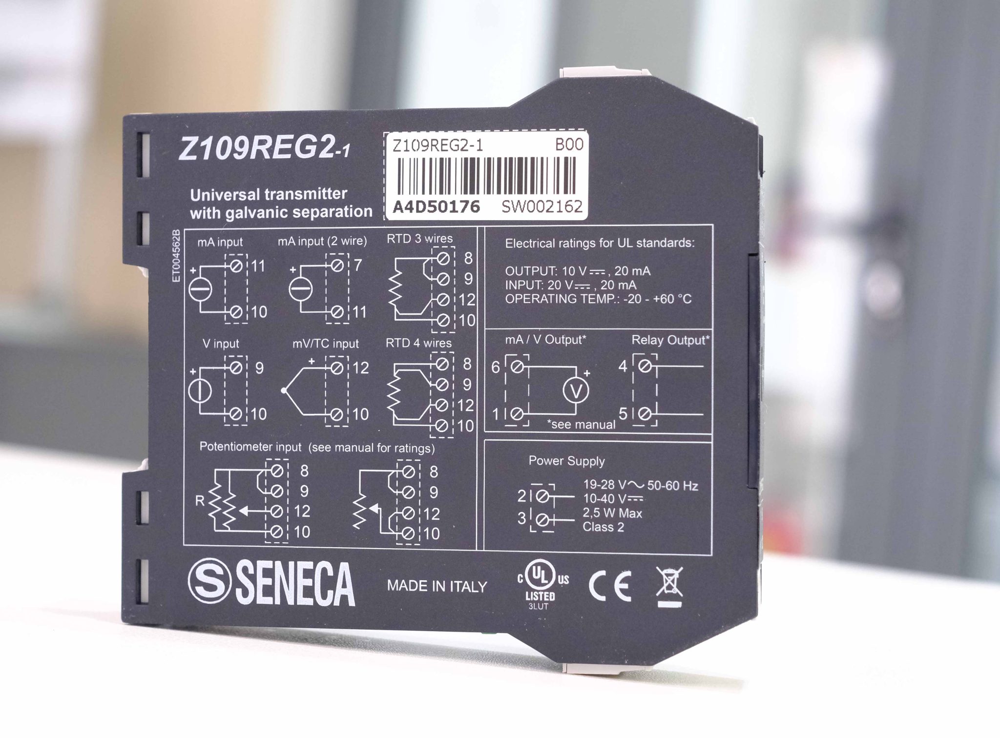 Seneca Z109REG2-1 có cấu hình đa năng input - output