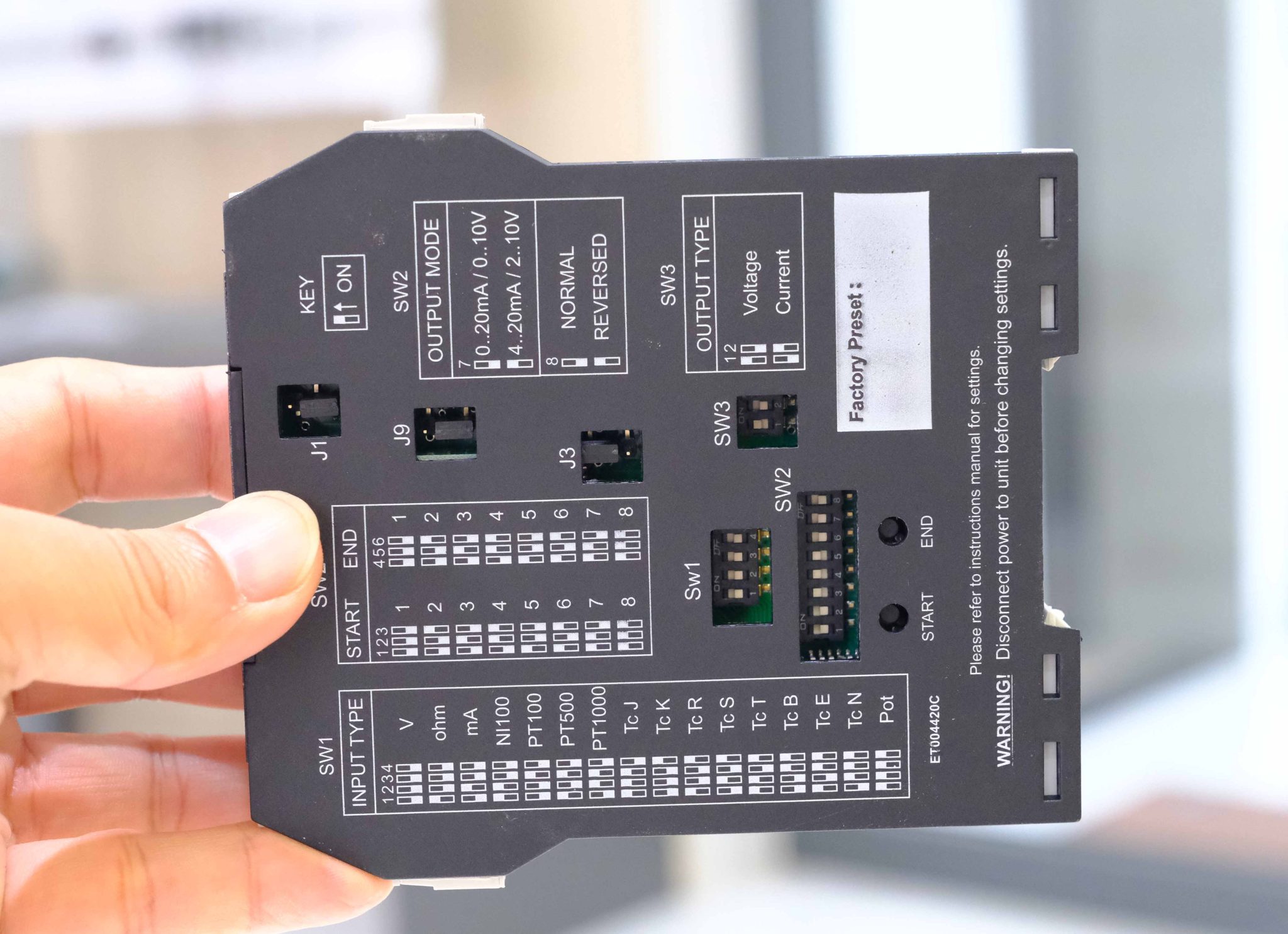 Z109REG2-1 cài đặt bằng DIP Swich và phần mềm