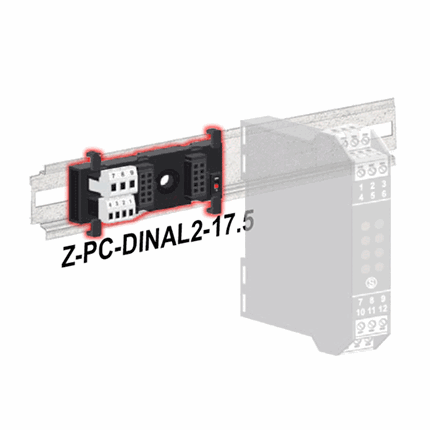 phụ kiện Z-PC-DINAL2-17.5 cho Z-4RTD@