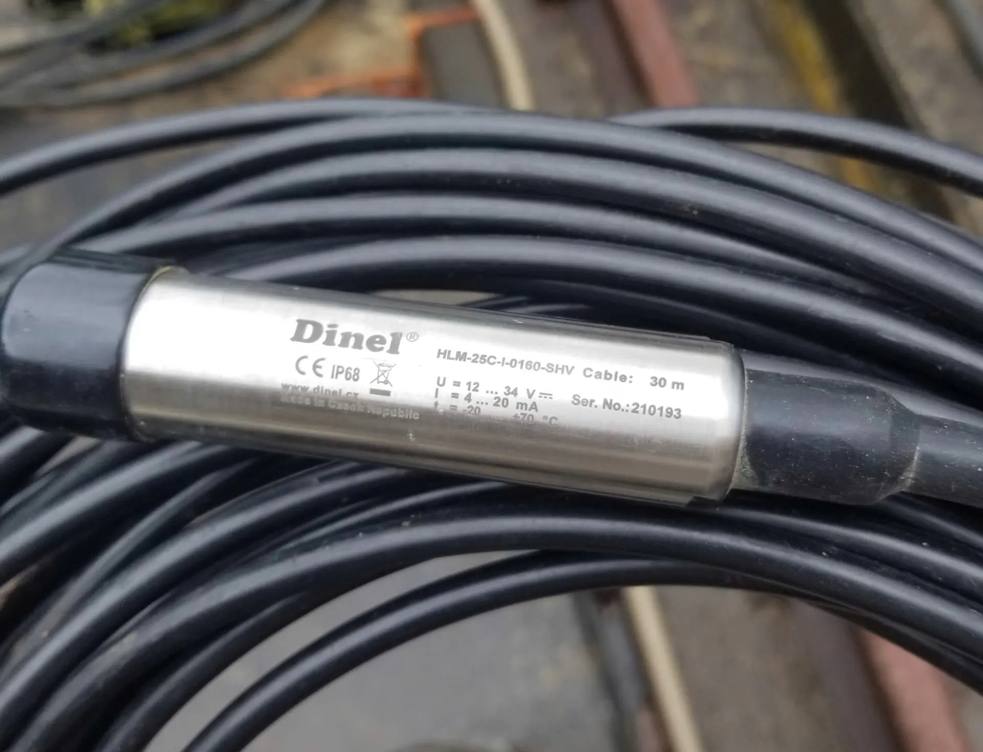Cảm biến áp suất thủy tĩnh 4-20mA sau 6 năm vẫn hoạt động tốt