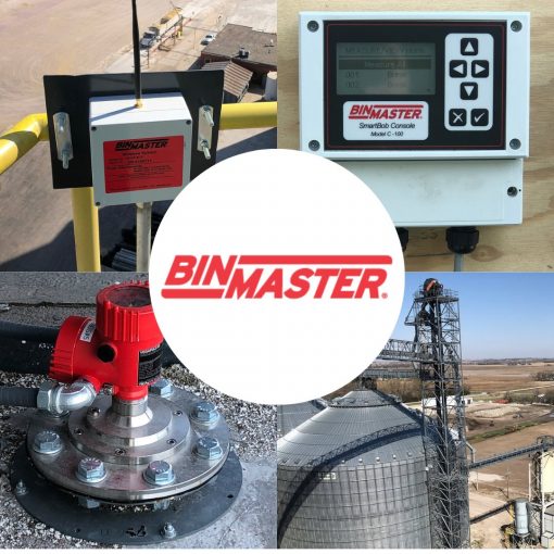 Cảm biến đo mức xi măng radar Binmaster