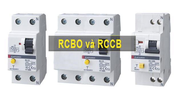 Sự khác biệt giữa RCBO và RCCB