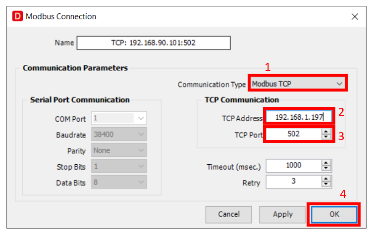 Cấu hình địa chỉ TCP/IP