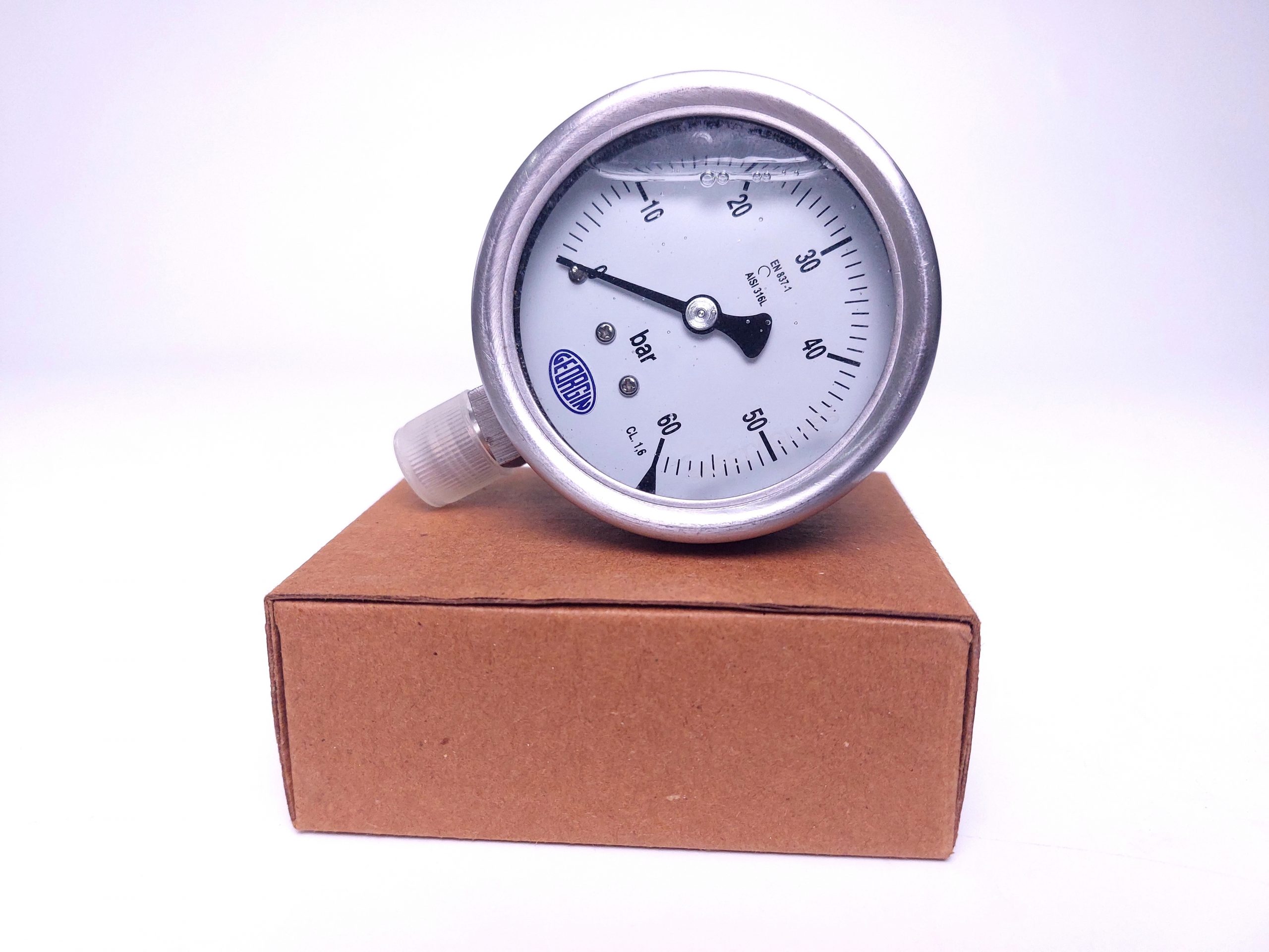 Đồng hồ đo áp suất 0-60 Bar