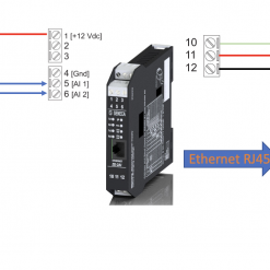 Cách sử dụng bộ chuyển đổi 4-20mA sang Modbus TCP-IP