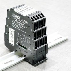 Bộ chuyển đổi nhiệt độ K120RTD khi lắp trên thanh Rail
