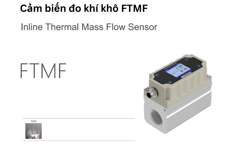 Cảm biến đo lưu lượng khí khô FTMF