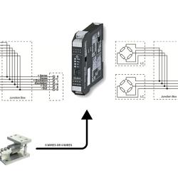 Sơ đồ kết nối ZE-SG3-P với Loadcell