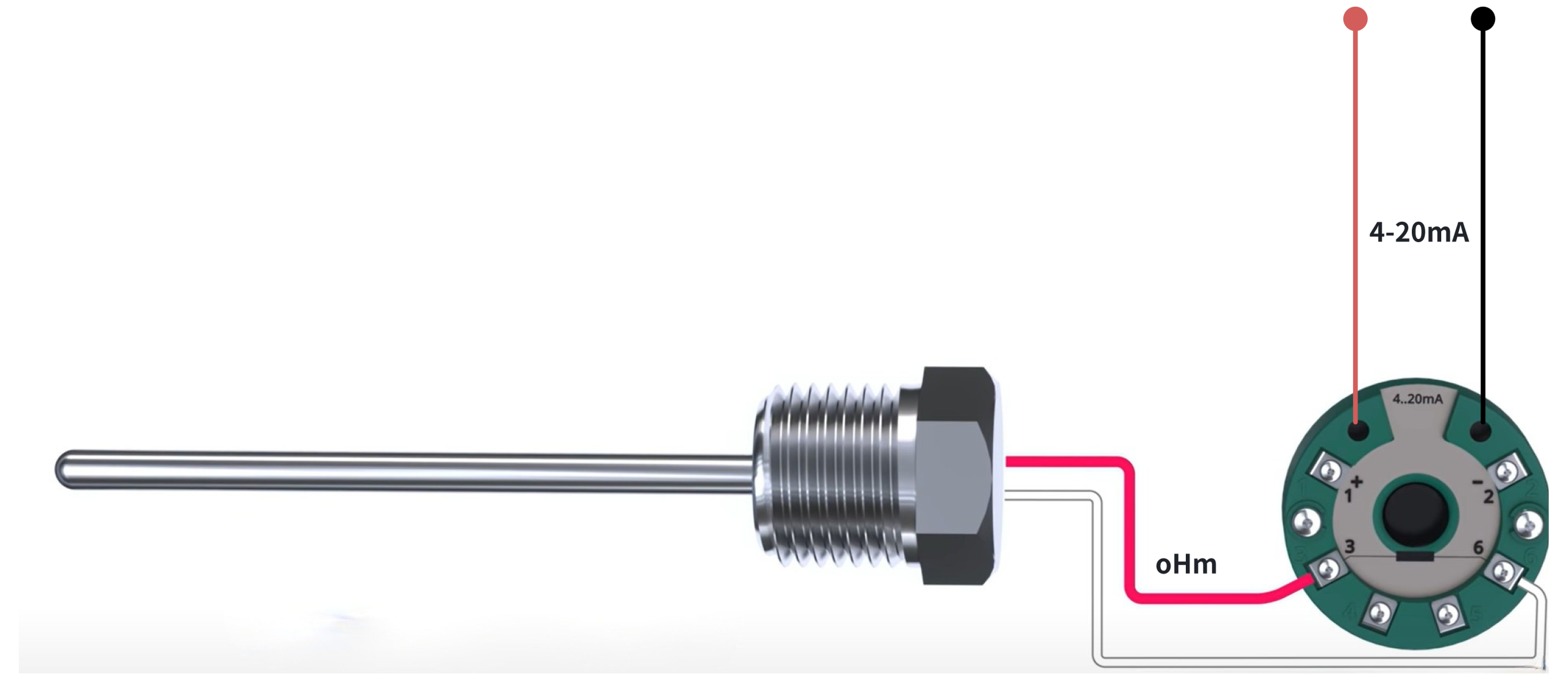 Transmitter trong cảm biến nhiệt độ 4-20mA