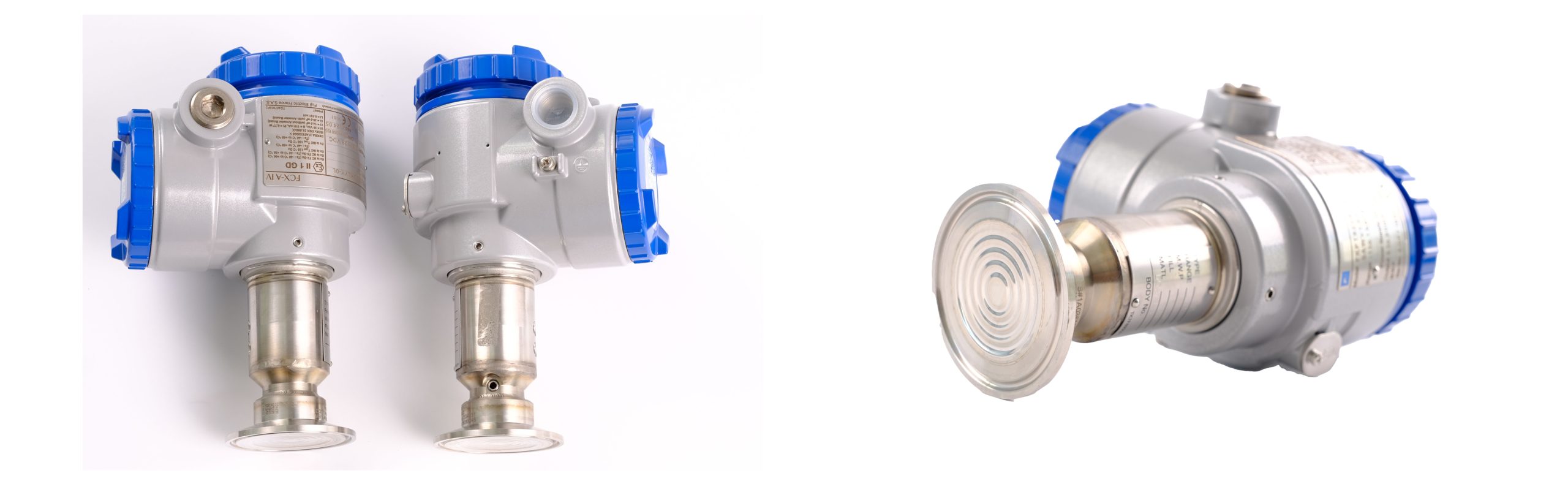Cảm biến áp suất màng FKP kết nối Clamp