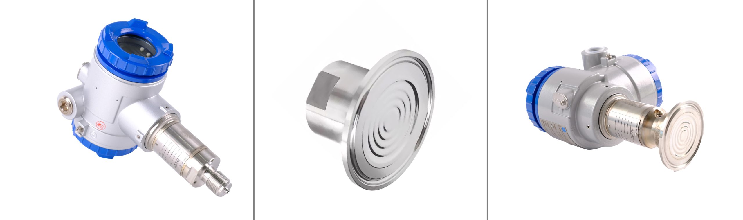 Cảm biến áp suất màng FKP là sự kết hợp giữa cảm biến áp suất FKP + kết nối màng