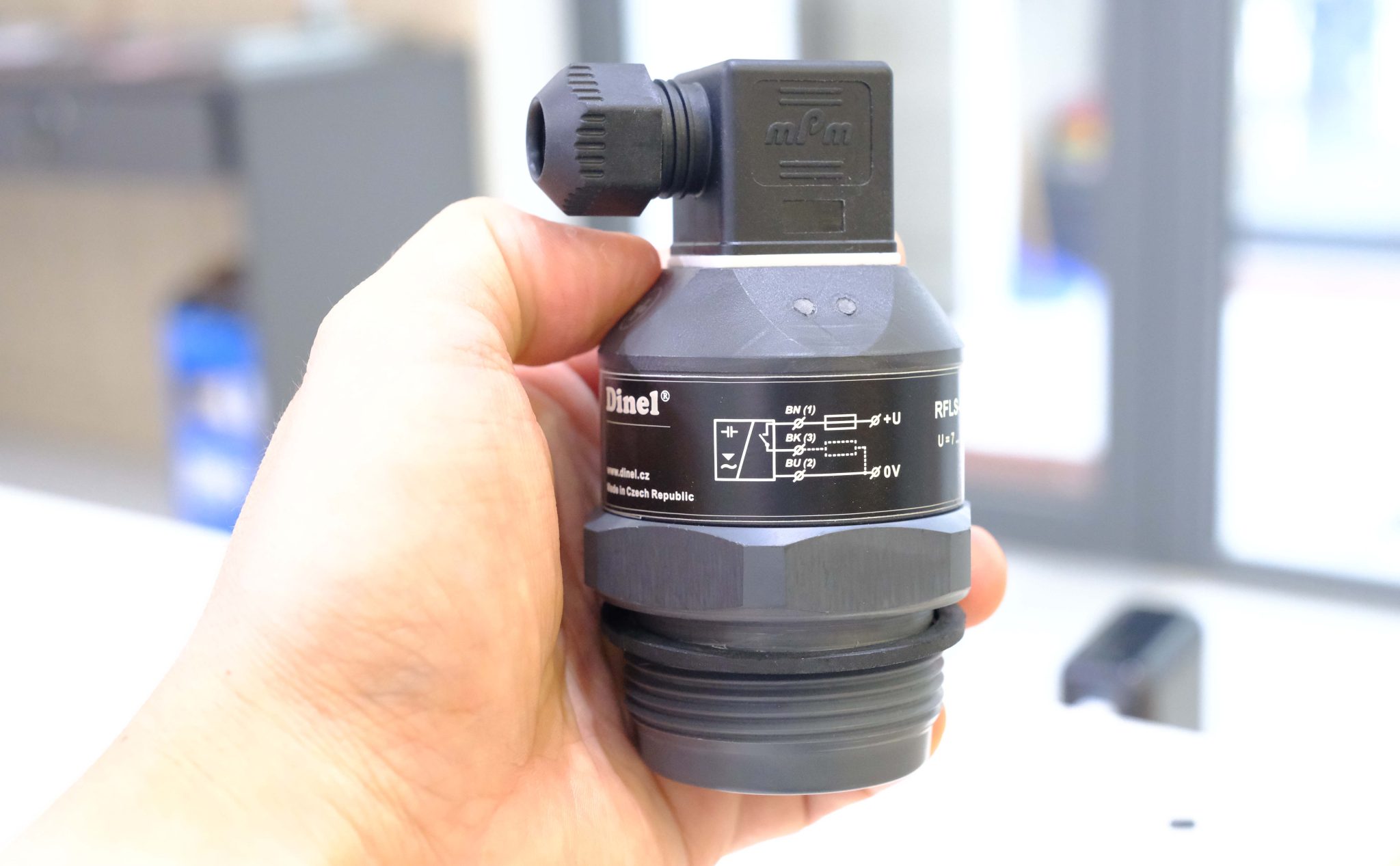 Sơ đồ kết nối cảm biến báo đầy RFLS-53N