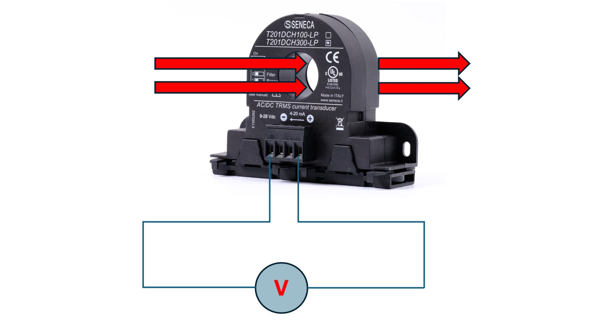 Nguyên lý cảm biến dòng điện DC Hall Effect