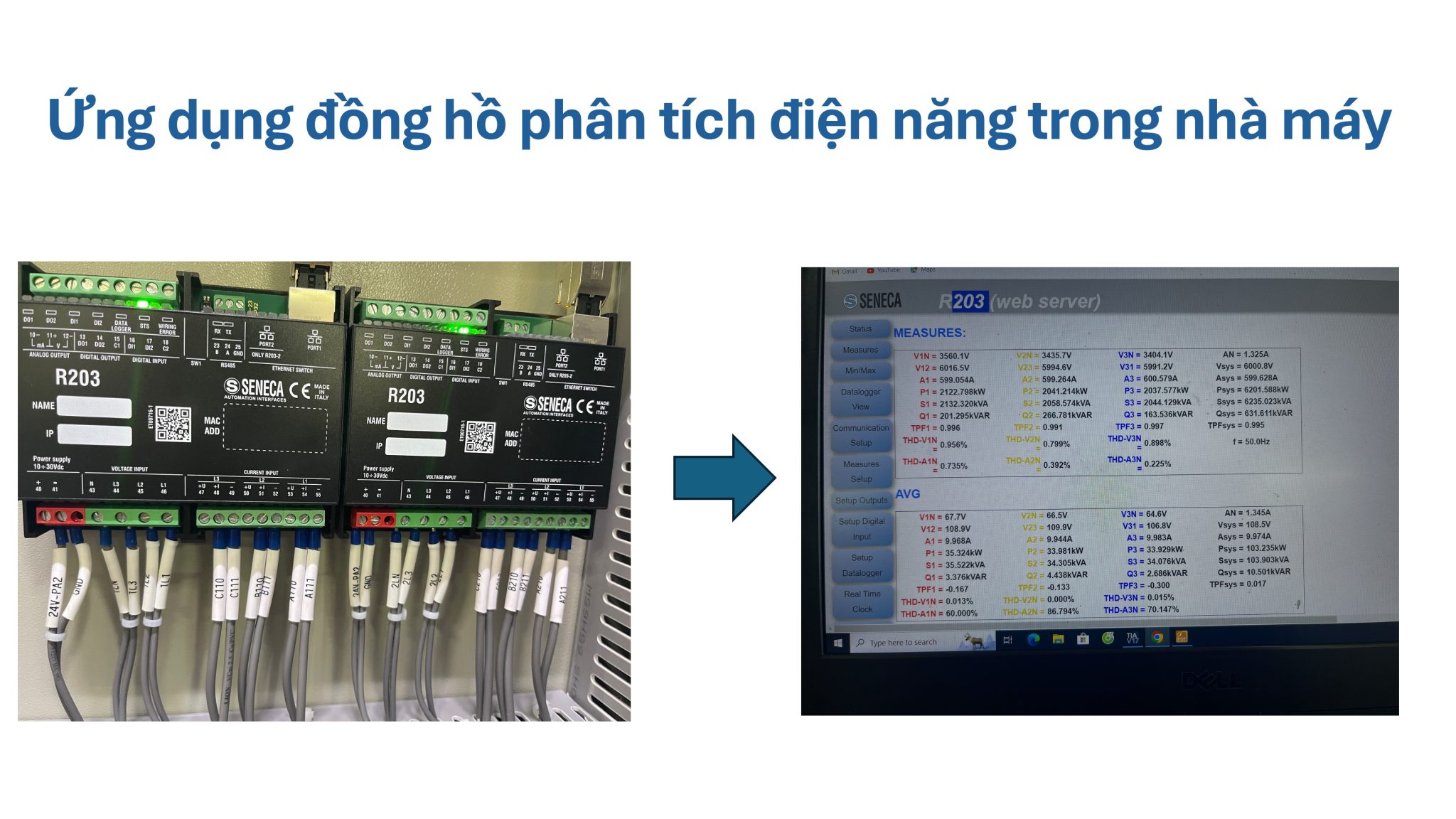 Ứng dụng power analyzer trong phân tích điện năng nhà máy công nghiệp