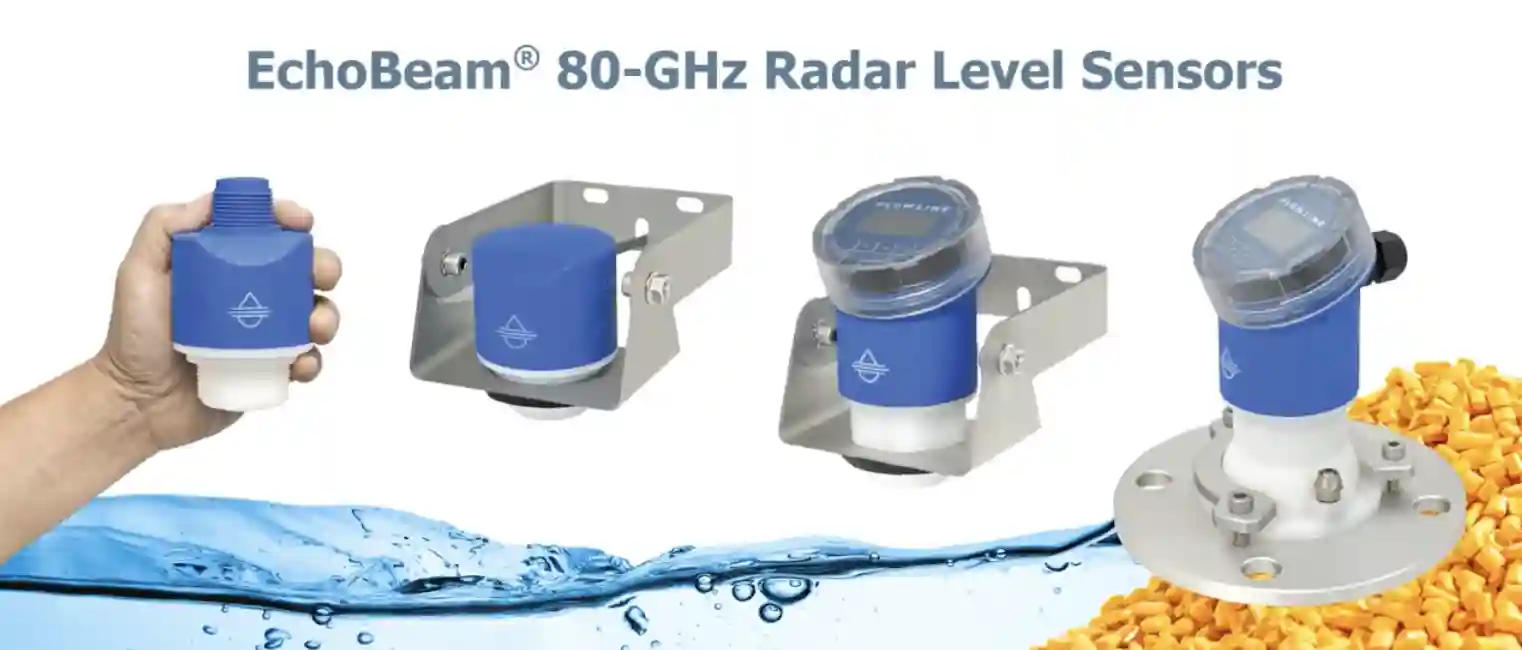 Cảm biến đo mức Radar 80Ghz cho chất lỏng và chất rắn