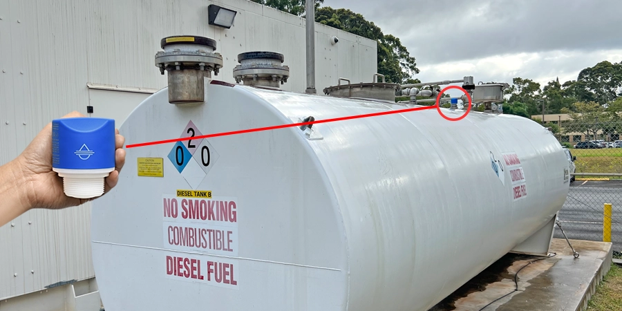 Cảm biến đo mức Radar LR80 đo mức dầu Diesel