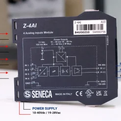Z-4AI input 4 x 4-20mA hoặc 0-10V | Ngõ ra RS485 Modbus RTU
