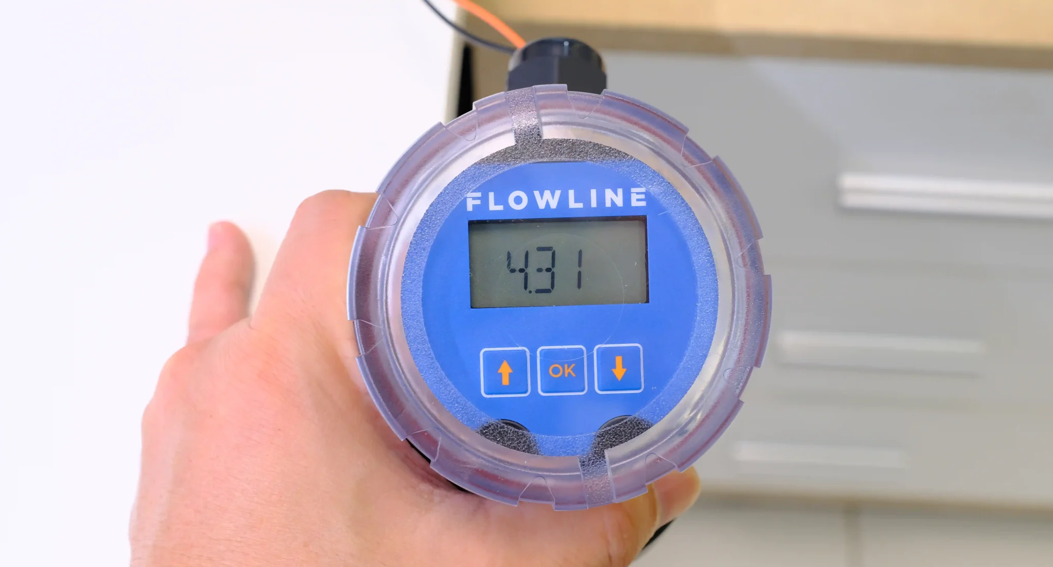 Cảm biến siêu âm UG06 với màn hình hiển thị LCD | Flowline - USA